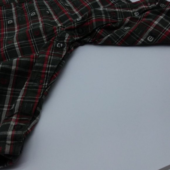 OshKosh B'Gosh Infant Baby Boys Western Theme Overalls Size 12 Months - Picture 4 of 12